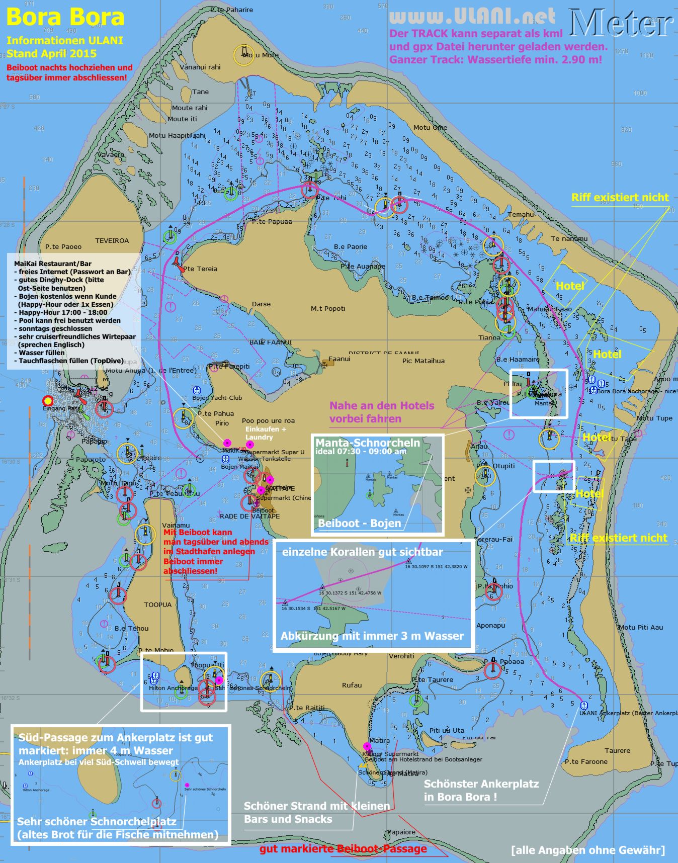 Societe Crusing Information